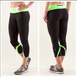 🍋Lululemon Run Inspire Crops Sz. 4